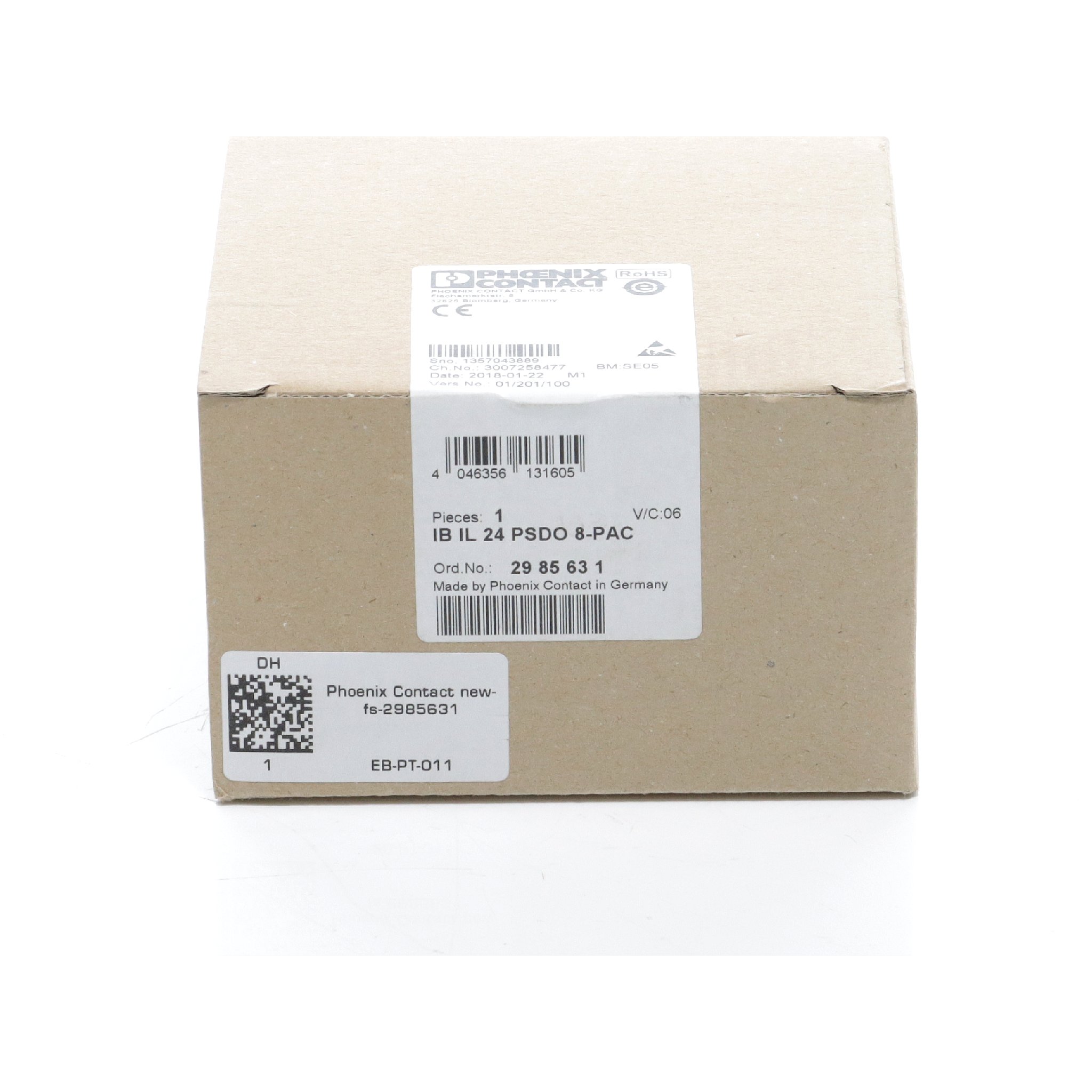 Safety module IB IL 24 PSDO 8-PAC 